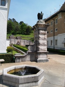 Plaza honoring the Secretary of the Interior