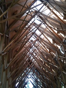 The ceiling of the Anthony Chapel