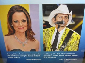 Kimberly Williams-Paisley & hubby, Brad.