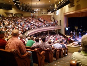 Inside the Ryman.