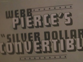 Webb Pierce's Silver Dollar Convertible