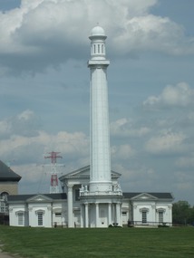 Historic water tower on the Louisville waterfront