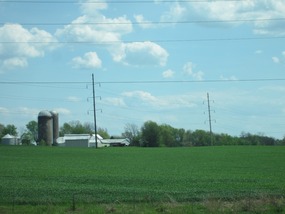 The farmland is impressive!