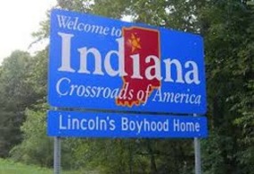 Crossing the Ohio River into Indiana