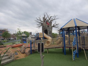 New playground - part of the Waterfront Park
