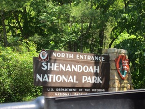 North Entrance of the Shenandoah Nat'l Park