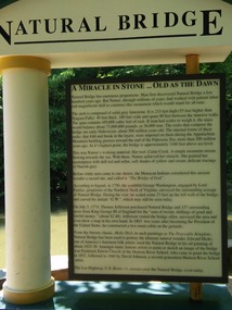 Interesting facts about the Natural Bridge