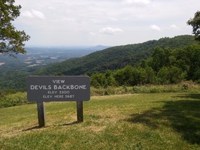 Devil's Backbone overlook