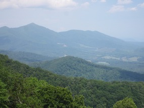Devils Backbone - steep tipped mountain