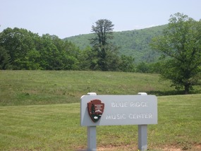 Entrance to the Blue Ridge Music Center