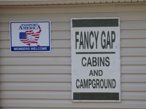 Fancy Gap with Fancy sign!