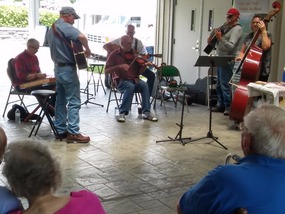Jam session at the Music Center