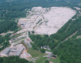 Mt. Airy Granite Quarry - largest open-face quarry
