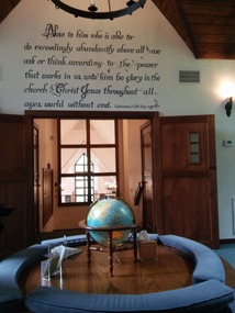 Billy Graham's favorite scripture in Prayer Room