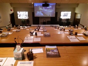 Phone bank at the Cove