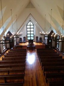 The Chapel looking out from the Prayer Room