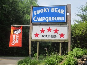 Leaving Smoky Bear Campgrounds