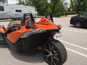 A Polaris Slingshot - Is it a car or a motorcycle?