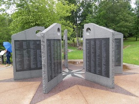 Double-sided plaques of Cherokees removed