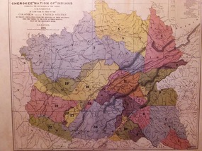 Land cession made by the Cherokee to the Colonies