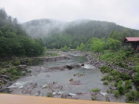 Low water right now