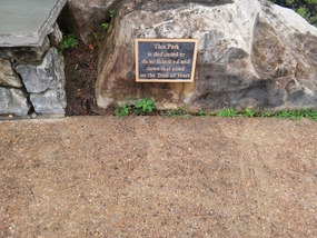 Memorial to those who died and those who cried
