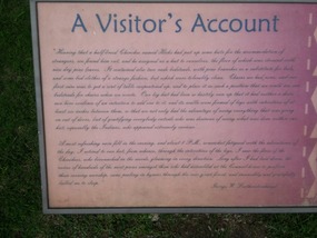 Visitor's account of the guest bedroom