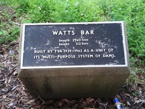 Watts Bar Dam on the Tennessee River