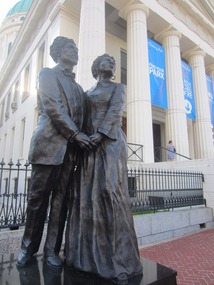 Statue of Dred and Harriet Scott