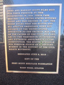 Story of Dred & Harriet Scott fight for freedom