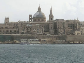 Valletta from the water
