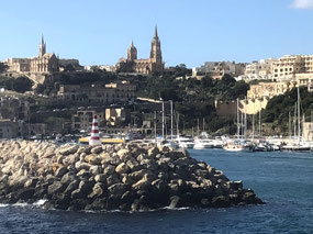 Gozo from the ferry