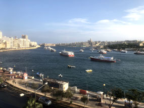 View from hotel