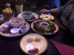 Our first proper meal