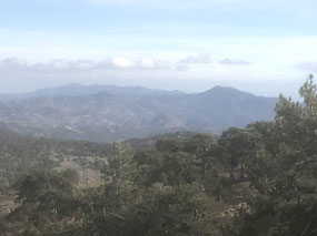 View from Mt Olympus