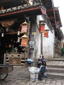 Street Vendor in Lijiang