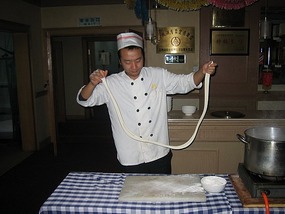Flipping the Noodles