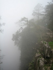 Hiking Path up to Summit of Emei Shan
