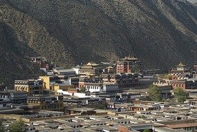 Labrang Si from the Mountain Top