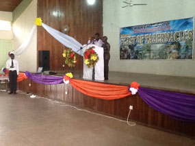 The stage in Ghana