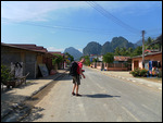 Arrival in Vang Vieng