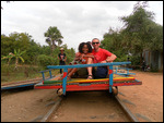 All aboard the bamboo train