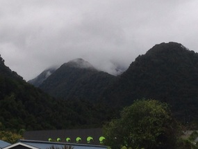 Cloud Covered Mountains