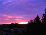 Beginning the day with a beautiful sunrise!