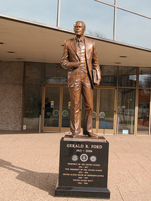 Statue of Ford Out Front