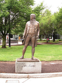 John Adams Across From His Burial Site