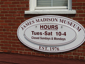 James Madison Museum in Orange, VA