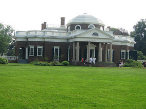 Monticello from the Back Yark
