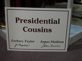 Zachary Taylor and James Madison Were Cousins