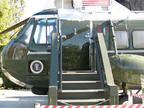 Marine One On Nixon's Property
